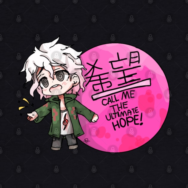 Danganronpa Nagito Call me the Ultimate Hope! Art by Kībo-Kībo by Kibo-Kibo